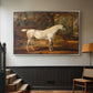 Grey Arabian Stallion, Property of Sir Watkin Williams-Wynn, c. 1817 - Floater Framed Canvas Print