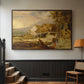 An Overshot Mill, c. 1802-1807 - Floater Framed Canvas Print