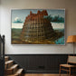 The Tower of Babel, c. 1568 - Floater Framed Canvas Print