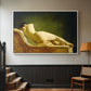 Reclining Nude (Liggende model), 1833 - Floater Framed Canvas Print