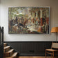 Onslaught of the Tartars, c. 1938 - Floater Framed Canvas Print