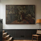 Interior, c. 1865-1870 - Floater Framed Canvas Print