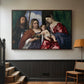 Madonna and Child with Saints Dorothy and George, c. 1516 - Floater Framed Canvas Print