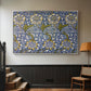 Kennet - Indigo/Gold, 1883 - Floater Framed Canvas Print