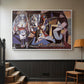 Women of Algiers (Version O), 1955 - Floater Framed Canvas Print