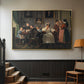 The Waagepetersen Family, 1836 - Floater Framed Canvas Print