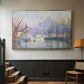 The Port of Marseille, 1905 - Floater Framed Canvas Print