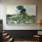 The Rocks, 1888 - Floater Framed Canvas Print