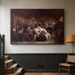 Funeral Feast, 1854 - Floater Framed Canvas Print