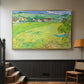 Les Vessenots in Auvers, 1890 - Floater Framed Canvas Print