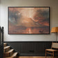 Vesuvius in Eruption, c. 1817 - Floater Framed Canvas Print