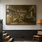 The Tinker, 1861 - Floater Framed Canvas Print