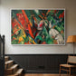In the Rain, 1912 - Floater Framed Canvas Print