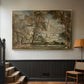 Salisbury Cathedral from the Bishop's Grounds, c. 1822-1823 - Floater Framed Canvas Print