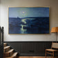 Camaret, Moonlight and Fishing Boats, 1894 - Floater Framed Canvas Print