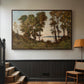 The Banks of the Allier, 1894 - Floater Framed Canvas Print