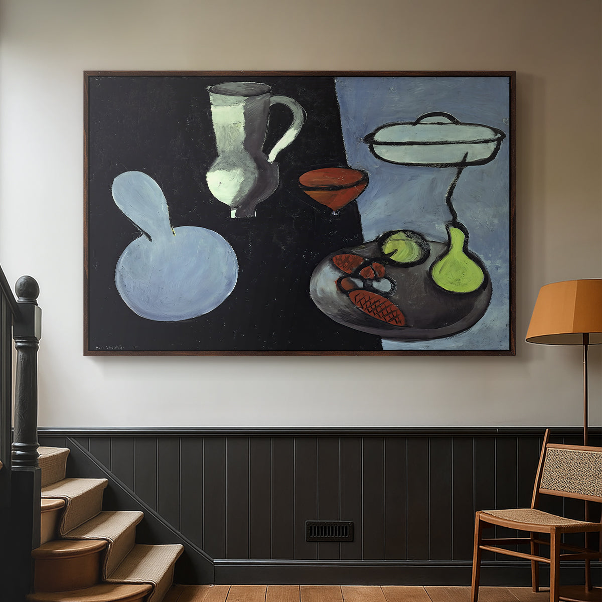The Gourds (Les coloquintes), 1916 - Floater Framed Canvas Print