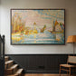 The Lighthouse at Groix, 1925 - Floater Framed Canvas Print