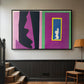 Destiny (Le destin), from Jazz, 1947 - Floater Framed Canvas Print