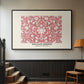 Examples of Chinese Ornament, Pl. XCV (Morris Inspired), 1867 - Floater Framed Canvas Print