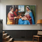 Sacred Conversation, c. 1505 - Floater Framed Canvas Print