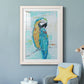 Island Parrot I - Premium Framed Print - Distressed Barnwood Frame - Ready to Hang