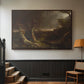 Tornado in an American Forest, 1835 - Floater Framed Canvas Print