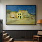 The Yellow House (The Street), 1888 - Floater Framed Canvas Print