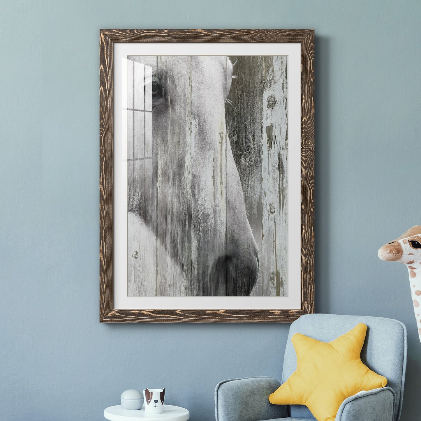 Contemplation - Premium Framed Print - Distressed Barnwood Frame - Ready to Hang