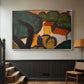 Landscape with Trees and Houses, c. 1905 - Floater Framed Canvas Print