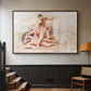 The Abduction, 1920 - Floater Framed Canvas Print