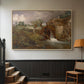Parham Mill, Gillingham, 1826 - Floater Framed Canvas Print