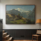 Balestrand, 1848 - Floater Framed Canvas Print