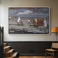 Country Road (Landstrasse), 1905 - Floater Framed Canvas Print