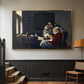 Girl Interrupted at Her Music, c. 1658-1659 - Floater Framed Canvas Print