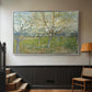 The Pink Orchard, 1888 - Floater Framed Canvas Print