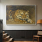 Study of a Tiger for Circe, 1885 - Floater Framed Canvas Print
