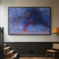The Red Tree, 1909 - Floater Framed Canvas Print