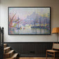 The Port of Marseille, 1905 - Floater Framed Canvas Print