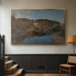 Pilotboats, 1875 - Floater Framed Canvas Print
