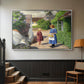 Summer Day in Jyllinge, 1922 - Floater Framed Canvas Print