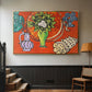 Still Life with a Magnolia (Nature morte au magnolia), 1941 - Floater Framed Canvas Print