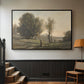Landscape (Souvenir of les landes), c. 1872 - Floater Framed Canvas Print