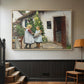 Have You Seen My Kitten?, 1914 - Floater Framed Canvas Print