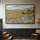 Enclosed Field with Ploughman, 1889 - Floater Framed Canvas Print