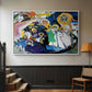 All Saints Day I, 1911 - Floater Framed Canvas Print