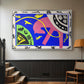 The Horse, the Rider and the Clown, from Jazz, 1947 - Floater Framed Canvas Print