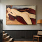 Reclining Nude from the Back (Nu couché de dos), c. 1917 - Floater Framed Canvas Print