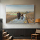 The Old Man and the Child, 1888 - Floater Framed Canvas Print