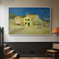 The Yellow House (The Street), 1888 - Floater Framed Canvas Print